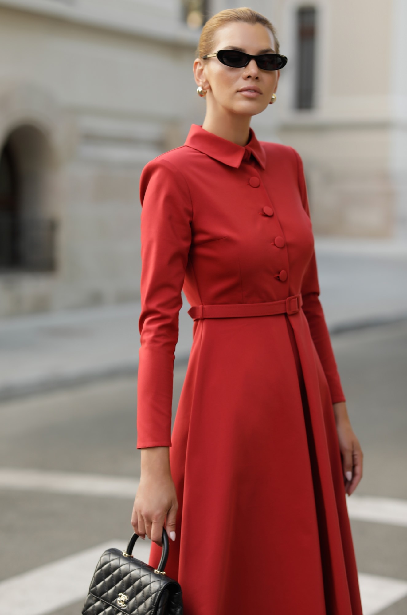 3 - ROCHIE GRENA DIN BUMBAC STIL CAMASA