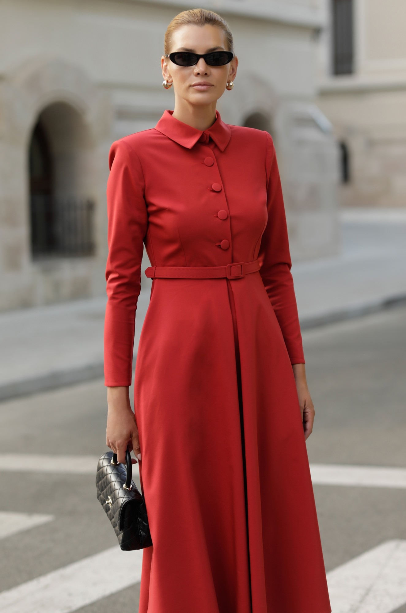 4 - ROCHIE GRENA DIN BUMBAC STIL CAMASA