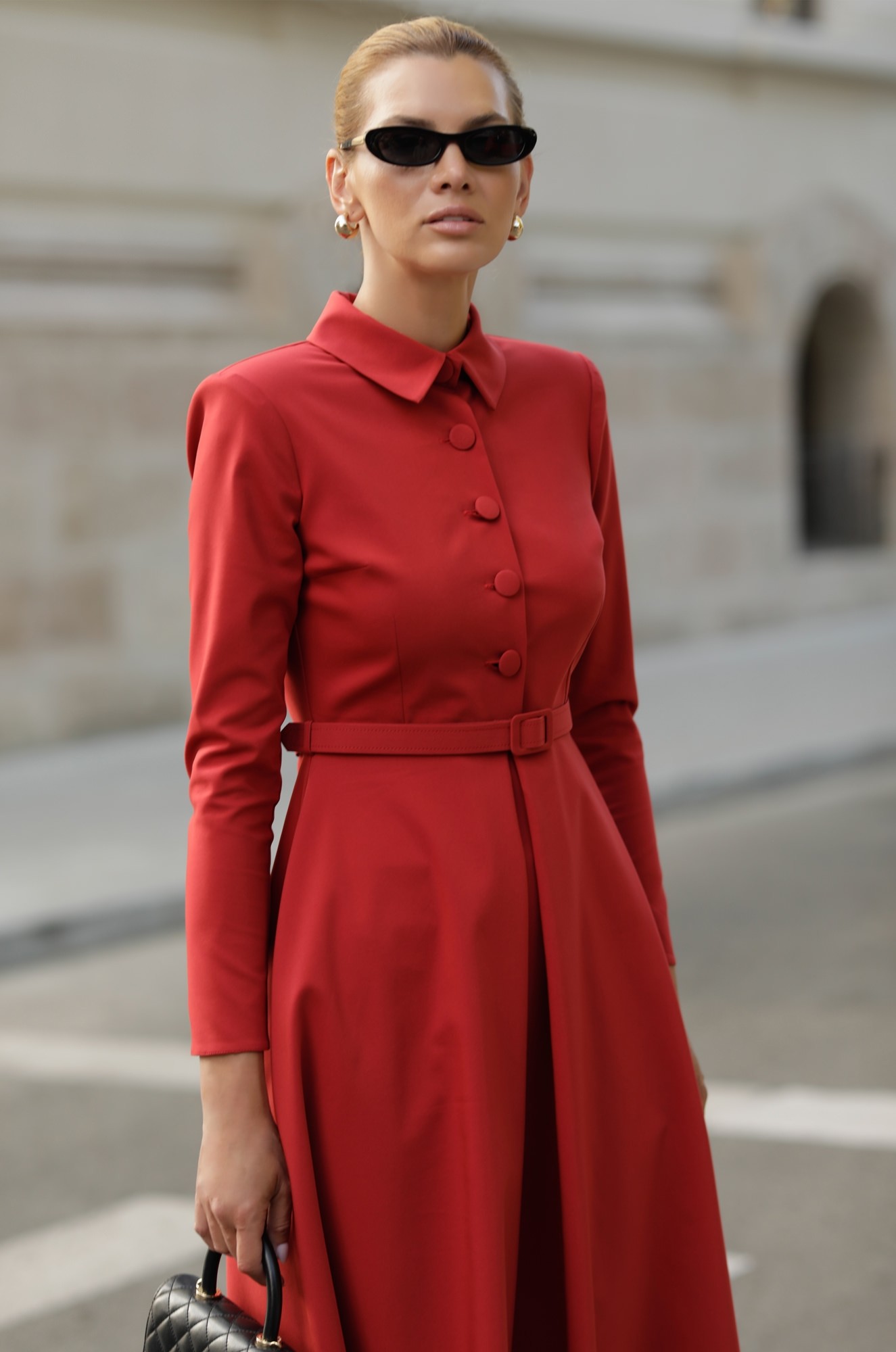 5 - ROCHIE GRENA DIN BUMBAC STIL CAMASA