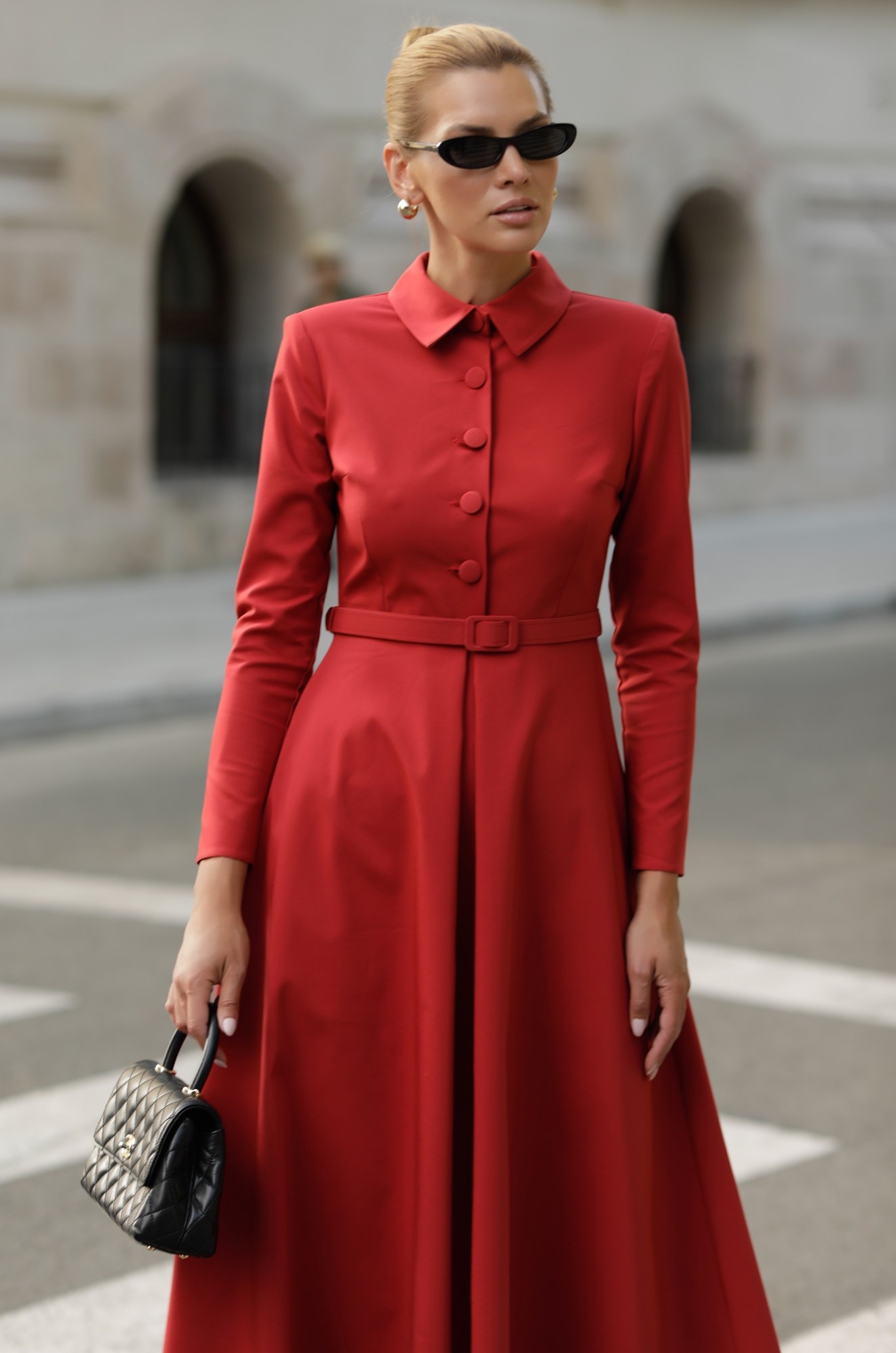 6 - ROCHIE GRENA DIN BUMBAC STIL CAMASA