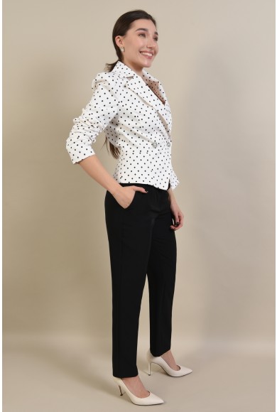 PANTALONI CONICI CU BETELIE SI BUZUNARE