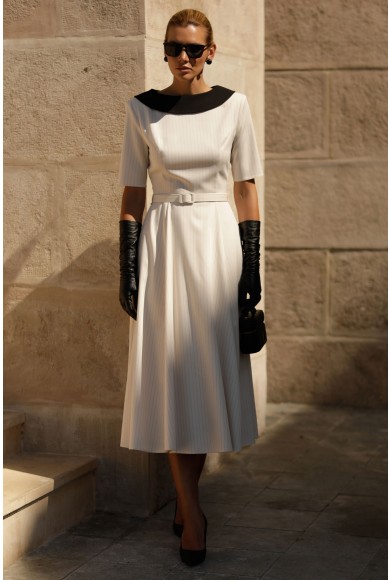 ROCHIE MIDI EVAZATA CU GULER DETASABIL