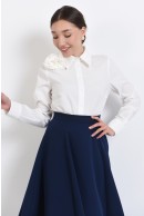 2 - CAMASA CASUAL IVORY DIN POPLIN