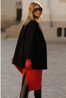 3 - JACHETA CASUAL NEAGRA DIN LANA