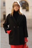 1 - JACHETA CASUAL NEAGRA DIN LANA