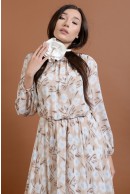 4 - ROCHIE CASUAL MIDI CU IMPRIMEU FLORAL