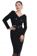 1 - ROCHIE CASUAL CU CROI CONIC SI CENTURA