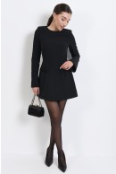 4 - ROCHIE SCURTA CU DECOLTEU ROTUND