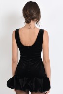 5 - ROCHIE SCURTA DIN CATIFEA FARA MANECI