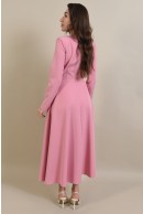 3 - ROCHIE CASUAL ROZ CU CROI EVAZAT