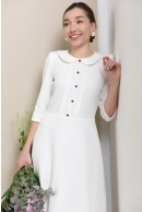 7 - ROCHIE MIDI ALBA CU GULER ROTUND