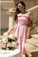 2 - ROCHIE ROZ ELEGANTA CU FUNDA SATINATA