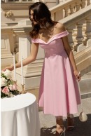 7 - ROCHIE ELEGANTA ROZ DIN BUMBAC