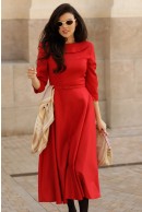 5 - ROCHIE ROSIE ACCESORIZATA CU CENTURA