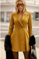 6 - ROCHIE OLIVE SCURTA CU ADAOS DE VISCOZA