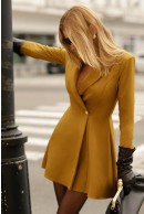 5 - ROCHIE OLIVE SCURTA CU ADAOS DE VISCOZA