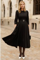 8 - ROCHIE NEAGRA EVAZATA CU ADAOS DE VISCOZA