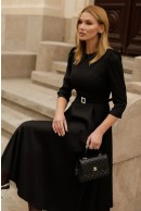 7 - ROCHIE NEAGRA EVAZATA CU ADAOS DE VISCOZA