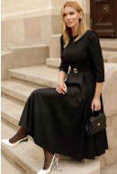2 - ROCHIE NEAGRA EVAZATA CU ADAOS DE VISCOZA