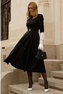 1 - ROCHIE NEAGRA EVAZATA CU ADAOS DE VISCOZA