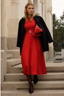 5 - ROCHIE ROSIE MIDI CU CROI EVAZAT