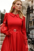 4 - ROCHIE ROSIE MIDI CU CROI EVAZAT
