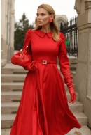 2 - ROCHIE ROSIE MIDI CU CROI EVAZAT