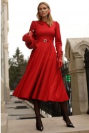 1 - ROCHIE ROSIE MIDI CU CROI EVAZAT