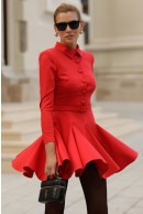 2 - ROCHIE ROSIE DIN BUMBAC CU NASTURI 
