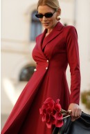 4 - ROCHIE BURGUNDY CU ADAOS DE VISCOZA