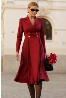 1 - ROCHIE BURGUNDY CU ADAOS DE VISCOZA