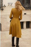 3 - ROCHIE OLIVE BLAZER CU NASTURI AURII