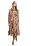 1 - ROCHIE CASUAL DIN VOAL ANIMAL PRINT