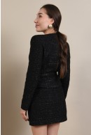 3 - SACOU CASUAL CAMBRAT CU CENTURA