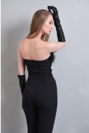3 - TOP ELEGANT CU PENE NATURALE LA DECOLTEU
